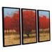 Darby Home Co Orange Trees I 3 Piece Framed Painting Print on Canvas Set Canvas in White/Brown | 36 H x 54 W x 2 D in | Wayfair DRBC4910 32409793