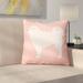 East Urban Home Polish Tatra Sheepdog Indoor/Outdoor Throw Pillow Polyester/Polyfill blend in Pink | 18 H x 18 W x 3 D in | Wayfair