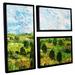 Darby Home Co Just Roll Along 3 Piece Framed Painting Print on Canvas Set Canvas in Blue/Green | 24 H x 36 W x 2 D in | Wayfair DRBC2863 31558768