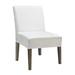 Slipper Chair - Darby Home Co Preston 24" Wide Polyester Slipper Chair Polyester in Brown | 36 H x 24 W x 30 D in | Wayfair
