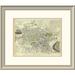 East Urban Home 'Edinburgh, Scotland, 1834' Framed Print Paper in Gray | 20 H x 24 W x 1.5 D in | Wayfair EASN3671 39505894