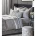 Eastern Accents Vionnet Duvet Cover Set Microfiber in Gray | California King Super King Duvet Cover + 6 Adition | Wayfair BDC-409