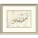 East Urban Home 'General Map of the Course of the Ohio, 1796' Framed Print Paper | 19 H x 24 W x 1.5 D in | Wayfair EASN4150 39507549