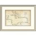 East Urban Home 'Map of the West Indies, 1794' Framed Print Paper | 22 H x 30 W x 1.5 D in | Wayfair EASN4376 39508367