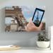 Ebern Designs Eiffel Tower Snap Shot by Cora Niele - Photograph Print on Canvas in Blue | 12 H x 19 W x 2 D in | Wayfair EBND8044 41267503