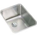 Elkay Lustertone 16.5" L x 20.5" W Undermount Kitchen Sink w/ Basket strainer Stainless Steel in Gray | 11.375 H x 16.5 W x 20.5 D in | Wayfair