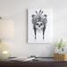 East Urban Home Dead Shaman by Balazs Solti - Wrapped Canvas Graphic Art Print Canvas in Black/Gray/Green | 26 H x 18 W x 1.5 D in | Wayfair