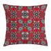 East Urban Home Paisley India Decor Square Pillow Cover Polyester | 16 H x 16 W x 2 D in | Wayfair ESUN9673 44272061