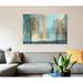 East Urban Home Misty Morning I by Chris Donovan - Wrapped Canvas Graphic Art Print Canvas, Cotton in Blue | 18 H x 26 W x 1.5 D in | Wayfair