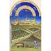Buyenlarge Le Tres Riches Heures Du Duc De Berry March - Print in Blue/Green | 42 H x 28 W x 1.5 D in | Wayfair 0-587-71168-LC2842