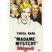 Buyenlarge Madame Mystery by Pathecomedy - Unframed Advertisements Print in White | 36 H x 24 W x 1.5 D in | Wayfair 0-587-62071-LC2436