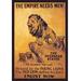 Buyenlarge The Empire Needs Men by Arthur Wardle Vintage Advertisement in Black/Yellow | 36 H x 24 W x 1.5 D in | Wayfair 0-587-01191-2C2436