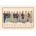 Buyenlarge Uniforms by Arthur WagnerPainting Print in Blue | 24 H x 36 W x 1.5 D in | Wayfair 0-587-02526-3C2436