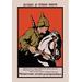 Buyenlarge Volunteer for the Red Cavalry Vintage Advertisement in Green/Orange | 36 H x 24 W x 1.5 D in | Wayfair 0-587-07747-6C2436