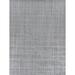 Gray 96 x 0.4 in Area Rug - EXQUISITE RUGS Robin Hand-Loomed Cotton Charcoal Area Rug Viscose/Wool | 96 W x 0.4 D in | Wayfair 3780-8'X10'