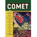 Buyenlarge 'Comet: UFO Dogfight' Vintage Advertisement Paper in Green/Red/Yellow | 36 H x 24 W x 1.5 D in | Wayfair 0-587-03032-1C2436