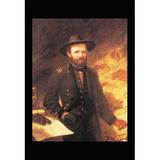 Buyenlarge 'Ulysses Simpson Grant' Painting Print in Black | 36 H x 24 W x 1.5 D in | Wayfair 0-587-18051-xC2436