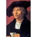 Buyenlarge 'Portrait of Bernhard Von Reese' by Albrecht Durer Painting Print in Black/Brown/Red | 66 H x 44 W x 1.5 D in | Wayfair