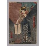 Buyenlarge 'Checking the Lanterns' Painting Print, Wood in Brown/Gray | 30 H x 20 W x 1.5 D in | Wayfair 0-587-20411-7C2030