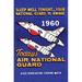 Buyenlarge 'Today's Air National Guard' Vintage Advertisement in Blue/Yellow | 30 H x 20 W x 1.5 D in | Wayfair 0-587-26101-3C2030