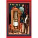 Buyenlarge 'Think Outside the Box' by Wilbur Pierce Vintage Advertisement in Brown/Red | 36 H x 24 W x 1.5 D in | Wayfair 0-587-22156-9C2436