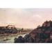 Buyenlarge 'View of Pirna' by Canaletto Painting Print in White | 24 H x 36 W in | Wayfair 0-587-25402-5C2436