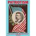 Buyenlarge Patriotism by Wilbur Pierce - Graphic Art Print in Blue/Brown/Red | 66 H x 44 W x 1.5 D in | Wayfair 0-587-24026-1C4466