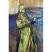 Buyenlarge 'Maurice Joyant at the Bay Somme' by Toulouse-Lautrec Painting Print in Blue/Brown | 30 H x 20 W x 1.5 D in | Wayfair 0-587-25450-5C2030