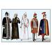 Buyenlarge Odd Fellows: Costumes for Guards & Supporters Graphic Art in Black/Green/Orange | 24 H x 36 W x 1.5 D in | Wayfair 0-587-07127-3C2436