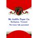 Buyenlarge Mc Auliffe Paper Co. Broom Label - Graphic Art Print in Brown/Red | 30 H x 20 W x 1.5 D in | Wayfair 0-587-23083-5C2030