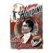 Buyenlarge 'Harry Houdini King of Cards' Vintage Advertisement in Gray/Red | 36 H x 24 W x 1.5 D in | Wayfair 0-587-21710-3C2436