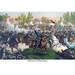 Buyenlarge 'Battle of Cedar Creek - Belle Grove' Graphic Art in Blue/Green | 44 H x 66 W x 1.5 D in | Wayfair 0-587-23247-1C4466