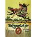 Buyenlarge The Emerald City of Oz - Advertisement Print in Green/Yellow | 30 H x 20 W x 1.5 D in | Wayfair 0-587-23859-3C4466