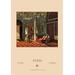 Buyenlarge A Persian Interior by Auguste Racinet Vintage Advertisement in Green/Red | 42 H x 28 W x 1.5 D in | Wayfair 0-587-12034-7C2842