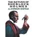 Buyenlarge The Return of Sherlock Holmes #1 by Erberto Carboni Vintage Advertisement in Black/Blue/Red | 42 H x 28 W x 1.5 D in | Wayfair