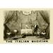 Buyenlarge Professor Bollini; The Italian Magician by Mertopolitan Litho - Unframed Graphic Art Set Print in Gray | 20 H x 30 W x 1.5 D in | Wayfair