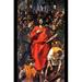 Buyenlarge 'Disrobing of Christ' by El Greco Painting Print in Black/Brown/Red | 30 H x 20 W x 1.5 D in | Wayfair 0-587-29000-5C2030