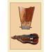 Buyenlarge Bell-Harp & Hurdy Gurdy by Theodore Thomas Painting Print in Brown/Pink | 42 H x 28 W x 1.5 D in | Wayfair 0-587-11522-xC2842