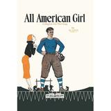 Buyenlarge All American Girl Vintage Advertisement in Blue/Green/Orange | 66 H x 44 W x 1.5 D in | Wayfair 0-587-02764-9C4466