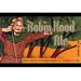 Buyenlarge 'Robin Hood Ale' Vintage Advertisement in Brown/Green/Yellow | 20 H x 30 W x 1.5 D in | Wayfair 0-587-25921-3C2030