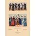 Buyenlarge Knights & Maidens of the Middle Ages by Auguste Racinet Graphic Art in Blue/Red | 42 H x 28 W x 1.5 D in | Wayfair 0-587-13495-xC2842
