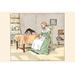 Buyenlarge 'But Mrs. Blaize Died Penniless' by Randolph Caldecott Painting Print in Green | 28 H x 42 W x 1.5 D in | Wayfair 0-587-31676-4C2842