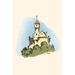 Buyenlarge 'Castle' by John Hassall Painting Print in Blue/Green | 42 H x 28 W x 1.5 D in | Wayfair 0-587-27774-2C2842