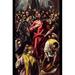 Buyenlarge 'Disrobing of Christ' by El Greco Painting Print in Brown/Red/Yellow | 30 H x 20 W x 1.5 D in | Wayfair 0-587-28998-8C2030