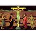Buyenlarge 'Christ at the Cross' by Paolo Uccelo Painting Print in Brown/Green/Red | 20 H x 30 W x 1.5 D in | Wayfair 0-587-28935-xC2030