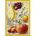 Buyenlarge 5 Grand Fruits Vintage Advertisement in Green/Red/Yellow | 42 H x 28 W x 1.5 D in | Wayfair 0-587-13431-3C2842