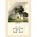 Buyenlarge A Bailiff's Cottage by J. B. Papworth Framed Painting Print in Gray/Green | 42 H x 28 W x 1.5 D in | Wayfair 0-587-07873-1C2842