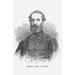 Buyenlarge 'General John G. Foster' by Frank Leslie Painting Print in White | 36 H x 24 W x 1.5 D in | Wayfair 0-587-32725-1C2436