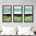 Picture Perfect International "Job 23 3 Max" by Mark Lawrence 3 Piece Framed Graphic Art Set /Acrylic in Black/Blue/Green | Wayfair 704-1989-1224