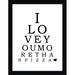Picture Perfect International "I Love You More than Pizza" Framed Textual Art Plastic/Acrylic in Black/White | 37.5 H x 25.5 W x 1 D in | Wayfair